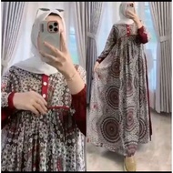KATUN Ameera emilia women's dress, premium casual rayondiamond cotton material, nursing dress