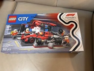 Lego City Formula 1 法拉利 Pit Stop & Ferrari Car 60443