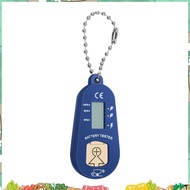 Button Battery Tester, Keychain Pocket Portable and  Battery Tester to Check Remaining Battery Power