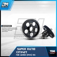 Gear Ratio TDR Super Gear Ratio 13Tx42T For Aerox (NVX) 155