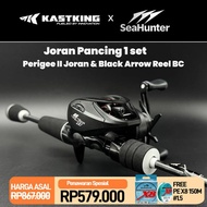 [OFFICIAL]SeaHunter x Kastking Joran Pancing 1 SET= Perigee II Joran+Black Arrow Reel Baitcasting um