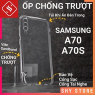 ShyStore anti-slip Samsung A70, A70s case | SS galaxy flexible phone case protects the Samsung phone