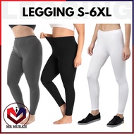 LEGGING HIGH QUALITY Stretchable (S-6XL PLUS SIZE ) [ READY STOCK ]