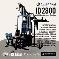 Home Gym 4 Sisi ID2800 Multi Gym 4 Station ID-2800 Leg Press