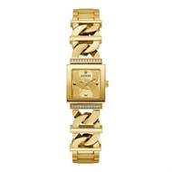 นาฬิกาข้อมือสุภาพสตรีของ Guess, กลไกควอตซ์, เรือนเหล็กกล้าไร้สนิม, สายเหล็กกล้าไร้สนิม นาฬิกาเข็มกัน