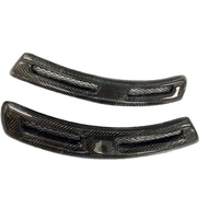 Carbon Fiber Front Fender Vents Cover Fit for 2008-2015 Evo 10 Evo X Car Exterior Decoration Accesso