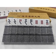 Transparent Transparent Small Cards Cheating Anti-32 Sheets Mahjong Acrylic Dominoes Nine Push Cards