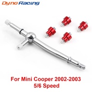 Racing Quick Short Throw Shifter For Mini Cooper 5speed/S 6speed 2002-2003 Red Chrome Short Shifter 