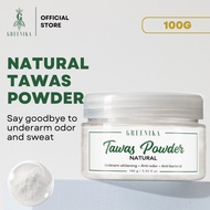 [ NATURAL TAWAS DEODORANT ] Greenika Tawas Powder Natural Deodorant Underarm Tawas Powder Crystals