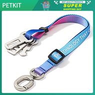 Petkit Pet Car Seat Belt with 3 Different Zinc Alloy Buckles Strong Sturdy Pet Safe Collar Suitable 