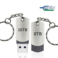Metal Key ring usb flash drive mini pendrive 16TB 8TB high speed pen drive memory stick USB 3.0 4TB 2TB U disk Gifts