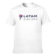 Newest Latam Airlines Logo Funny Men Cotton Tee