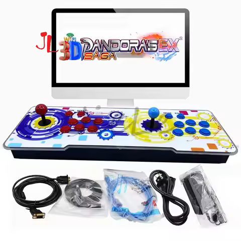 WIFI Arcade Game Console 3D Pandora SAGA TV Box EX 8000 In 1 Support Dedicated Handle Mode To Restor