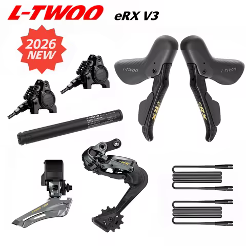 2026 new LTWOO eRX 2x12s / 2x11s Electronic Groupset, Road Electronic Groupset, Replaceable battery,