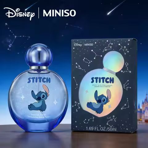 MINISO Disney Stitch 626 Couple, 1.69oz/50ml Natural Extract Fragrance, Cool And Sweet Floral Scent,