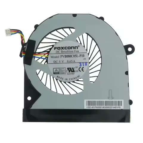 CPU Cooling Fan for Intel NUC 11 Pro NUC11TNH NUC11TNK 12 NUC12WSH NUC12WSK 13 NUC13ANH NUC13ANK 14 