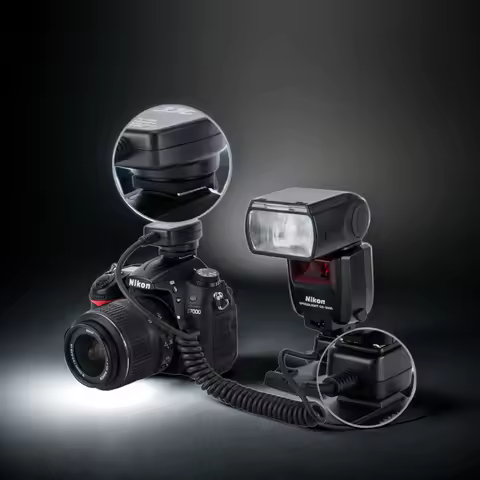 JJC 1.3m TTL Off Camera Flash Cords Hot Shoe Sync Remote Light Focus Cable for Nikon D series DSLR S