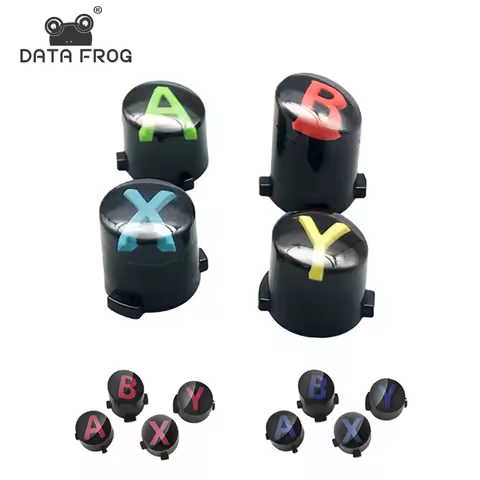 DATA FROG Replacement Buttons For Xbox Series X/S Controller ABXY Start Back Sync Button Kits For Xb