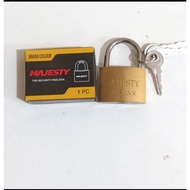 40mm Yellow Iron Padlock