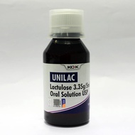 Unilac Lactulose 3.35g/5ml 100ml / Nophalac 670mg/ml Lactulose Solution for Constipation 100ml