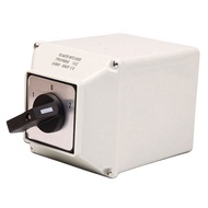 【BBI】-SZW26/LW26-32 32A 3 Position 2 Phase 1-0-2 Automatic Universal Changeover Rotary Knob Cam Swit