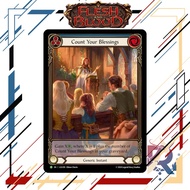 Flesh and Blood : Count Your Blessings (Blue) - LGS359 - Flesh and Blood: Cards (PR)