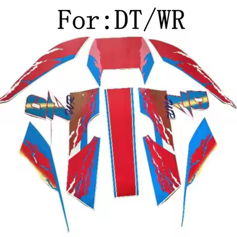 Motorcycle Full Car Decals For Yamaha DT200WR DT 200 WR 200WR Dirt Bike Sticker Fuel Tank Decal Comp