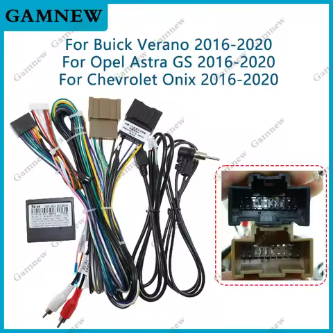 Car 16pin Wiring Harness Adapter Canbus Box Decoder For Buick Verano Opel Astra GS GM-RZ-59