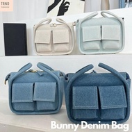 New Littlebunny Denim Bag - Tas Wanita Denim House Of Littlebunny Brick Jeans Import Premium Bisa Se
