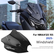 Fit For Yamaha Nmax155 NMAX125 2025 Motorcycle Accessories Windshield Windscreen NMAX 155 N-MAX 125 