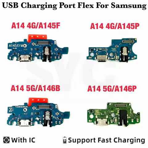 1Pcs Good quality For Samsung A14 4G 5G A146B A146P A145F A145P USB Charging Connector Board Port Do