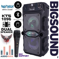 [KTS-1096] Wireless Portable Bluetooth Speaker With Led Light [Support Mic]Bluetooth speaker