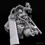 Full Height 55mm 75mm 85mm Science Fiction Theme Mecha Girl Resin Soldier Assembly TD-7183/3D F0RY