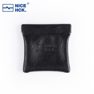 NiceHCK Black Carry PU Leather Storage Bag Earbud Organizer Earphone Protective Case for DB2 YDX YD3