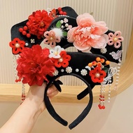 Ikat Kepala Wanita Bangsawan Gaya Istana dari "The Legend of Zhen Huan," Ikat Rambut Ratu dan Gundik