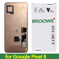 OLED, 120Hz 6.2'' Replacement For Google Pixel 8 LCD Display Touch Screen GKWS6, G9BQD, GA04851-US, 