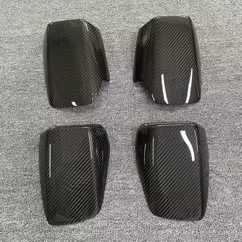 4Pcs Real Dry Carbon Fiber Air Condition Vent Cover Trims For Lamborghini Huracan LP610 LP580 EVO Co