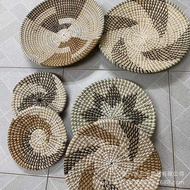 Straw Wall Hanging Decoration Ornaments Seagrass Wall Decoration Wall Decoration Pendant Living Room
