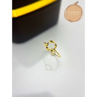 Fledios Cincin Emas 916 Cincin Emas 916 Cincin Emas 916 Tulen 916 Gold Ring Original 916 Ring Cincin