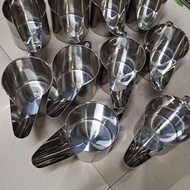 410 Stainless Steel Noodle Duckbill Pot Paste Catch Cake Ingredients Dispensing Commercial Pour