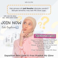 Join Reseller Ms Glow (12 Paket) Free Mini Gold + Id Card