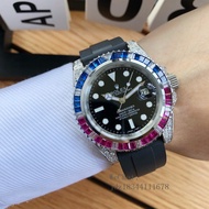 Rolex Submariner series fine-set T diamond men's mechanical watch