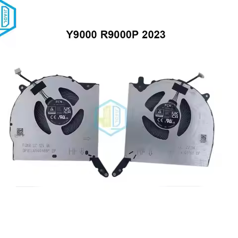 0KC66H Computer CPU GPU Cooling Fans For Lenovo Legion Y9000P R9000P 2023 DFSCL12E06486Y DFSCL12E164