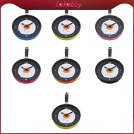[Lohobby] 9 Inch Round Frying Pan Wall Clock Digital Silent Clock for Restaurant Decor