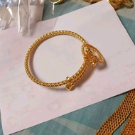 Can pay on the spot ems24k plated wrap ring bracelet