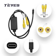 Teyes type C to CVBS video out cable