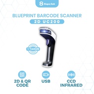 Blueprint USB 2D UC200 Auto Scan Barcode Scanner 1D 2D QR Code Barcode SupportOriginal
