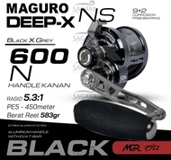 Reel Maguro Deep X NS 400 | 500 | 600 | Reel OH Level Drag | Reel Over Head
