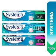 Systema Gum Care Toothpaste / Sensitive Gum Protection Anti-Gingivitis Oral Care, 160g
