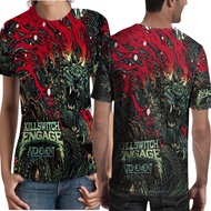Killswitch Engage Atonement T-shirt Fullprint Unisex Casual Polyester Jersey Material [PO 3 DAYS]